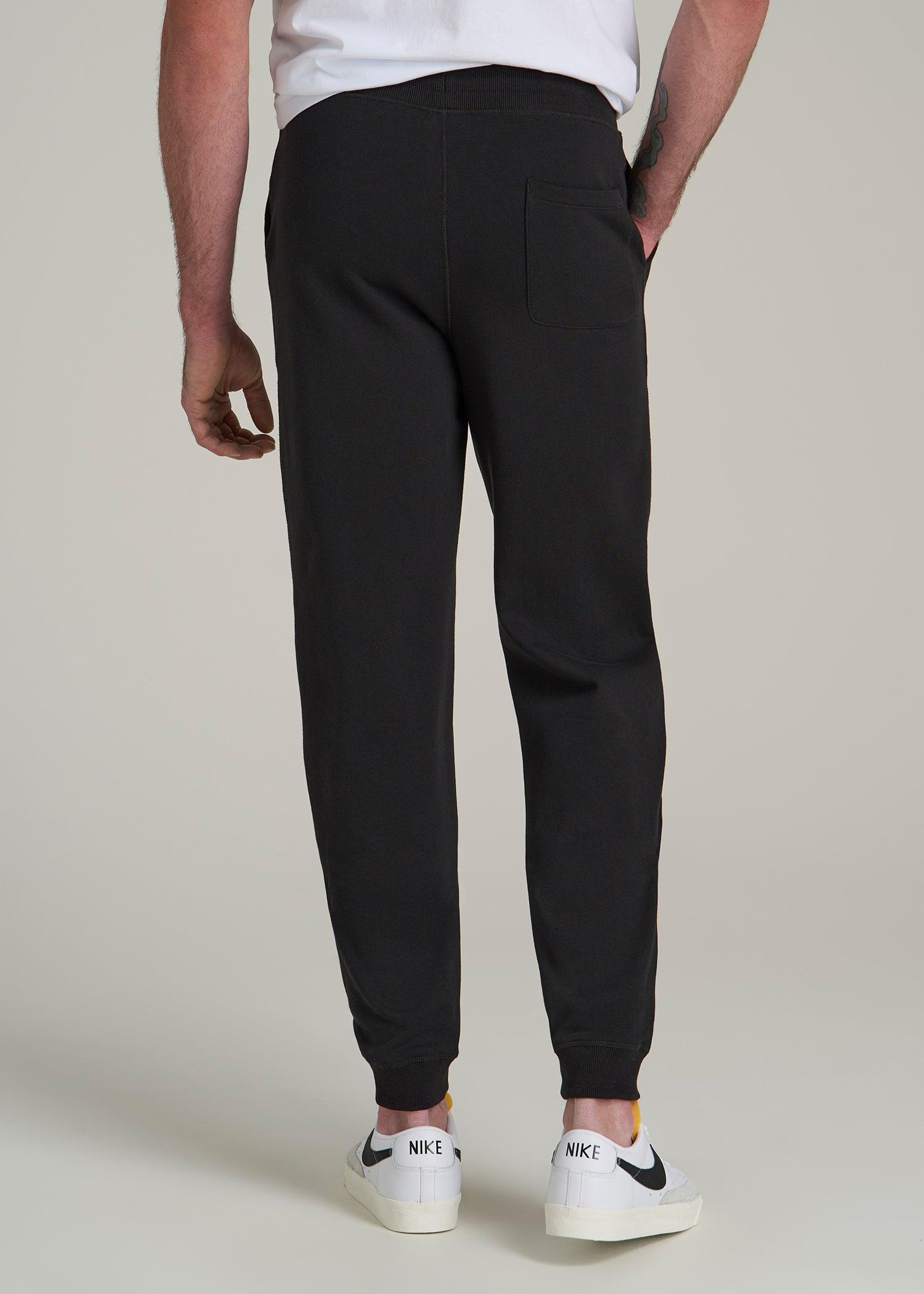 Wearever 2.0 Fleece Joggers for Tall Men in Black Product Image