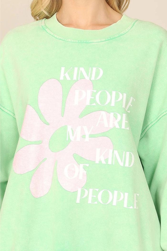 Graphic Print Sweatshirt Product Image