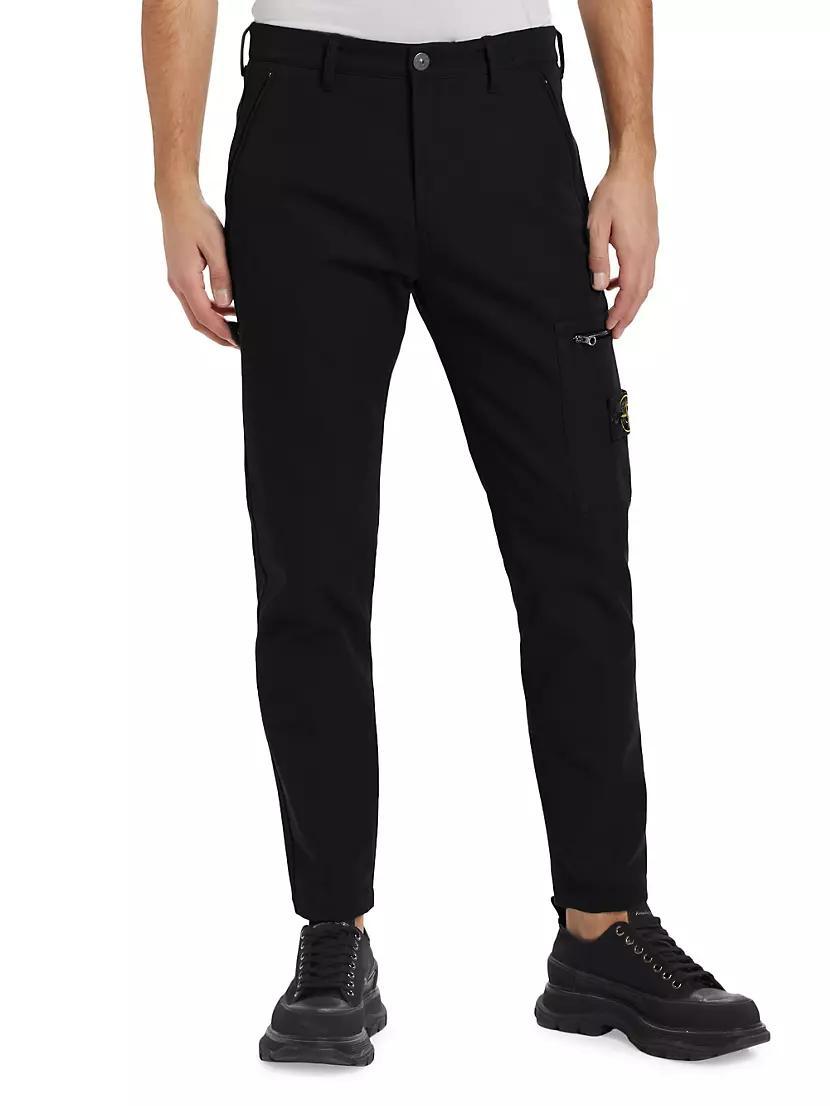 Cotton-Blend Workwear Pants Product Image
