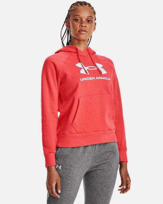 UA Rival Fleece Big Logo Womens Hoodie Product Image