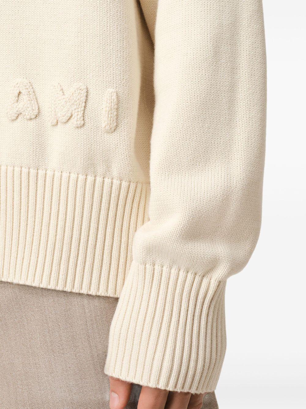logo-embroidered cardigan Product Image