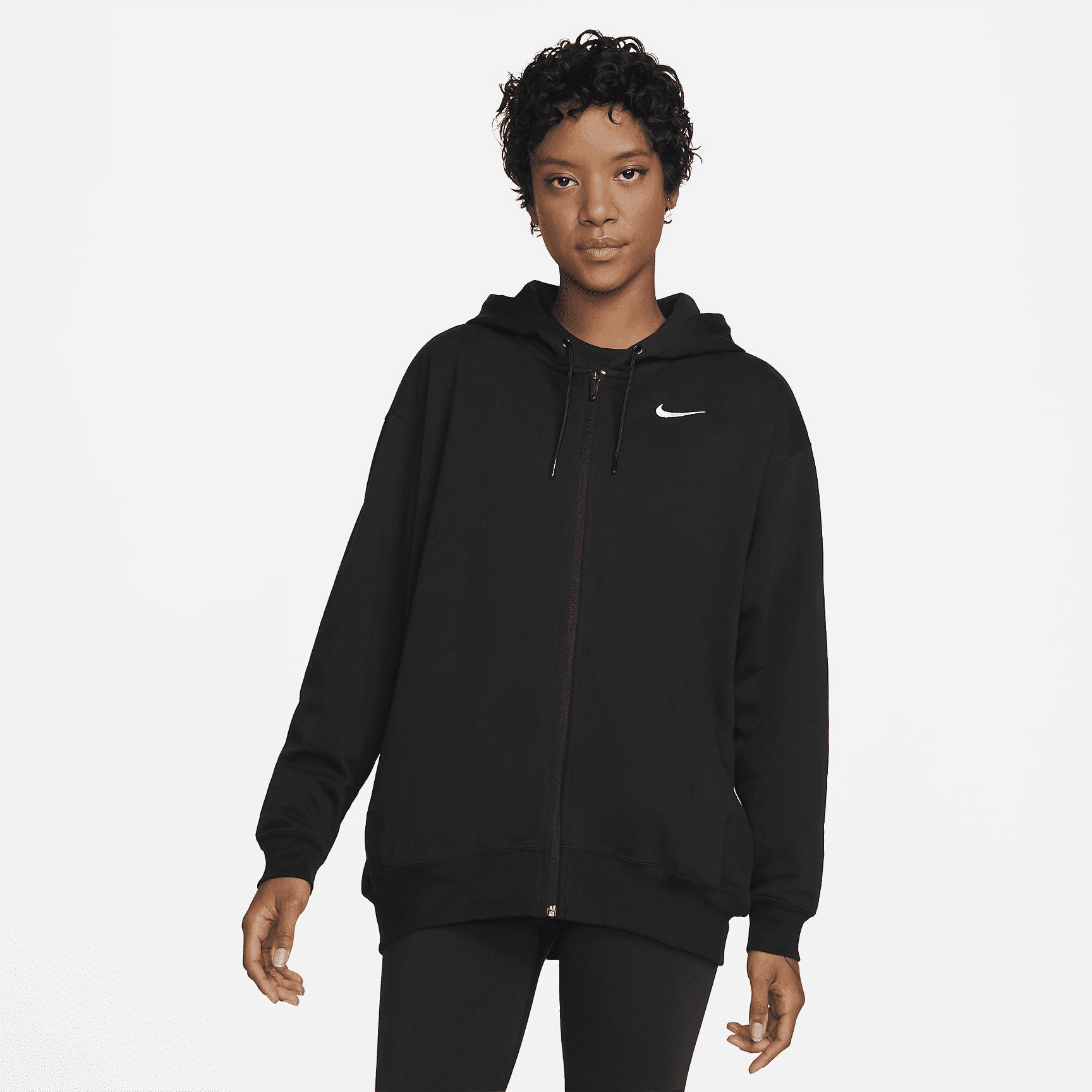 Nike Sportswear Women's Oversized Jersey Full-Zip Hoodie Product Image
