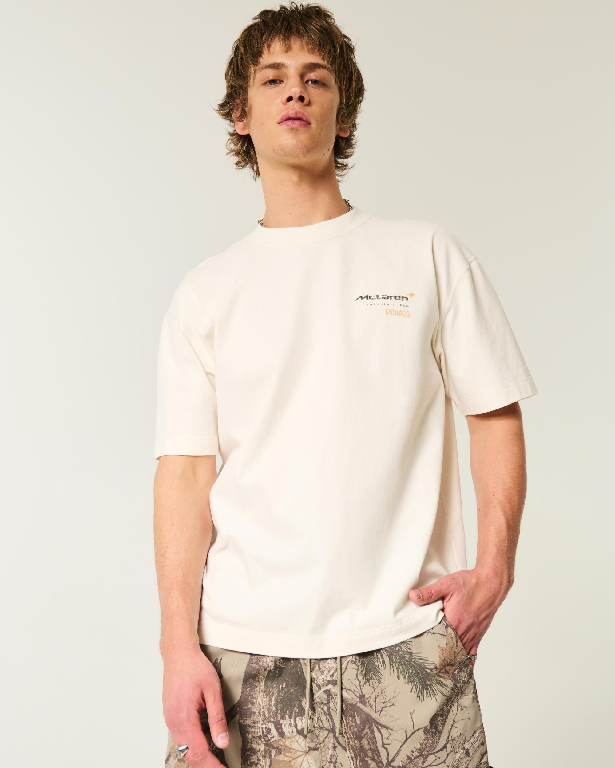 Boxy Heavyweight McLaren Monaco Graphic Tee Product Image