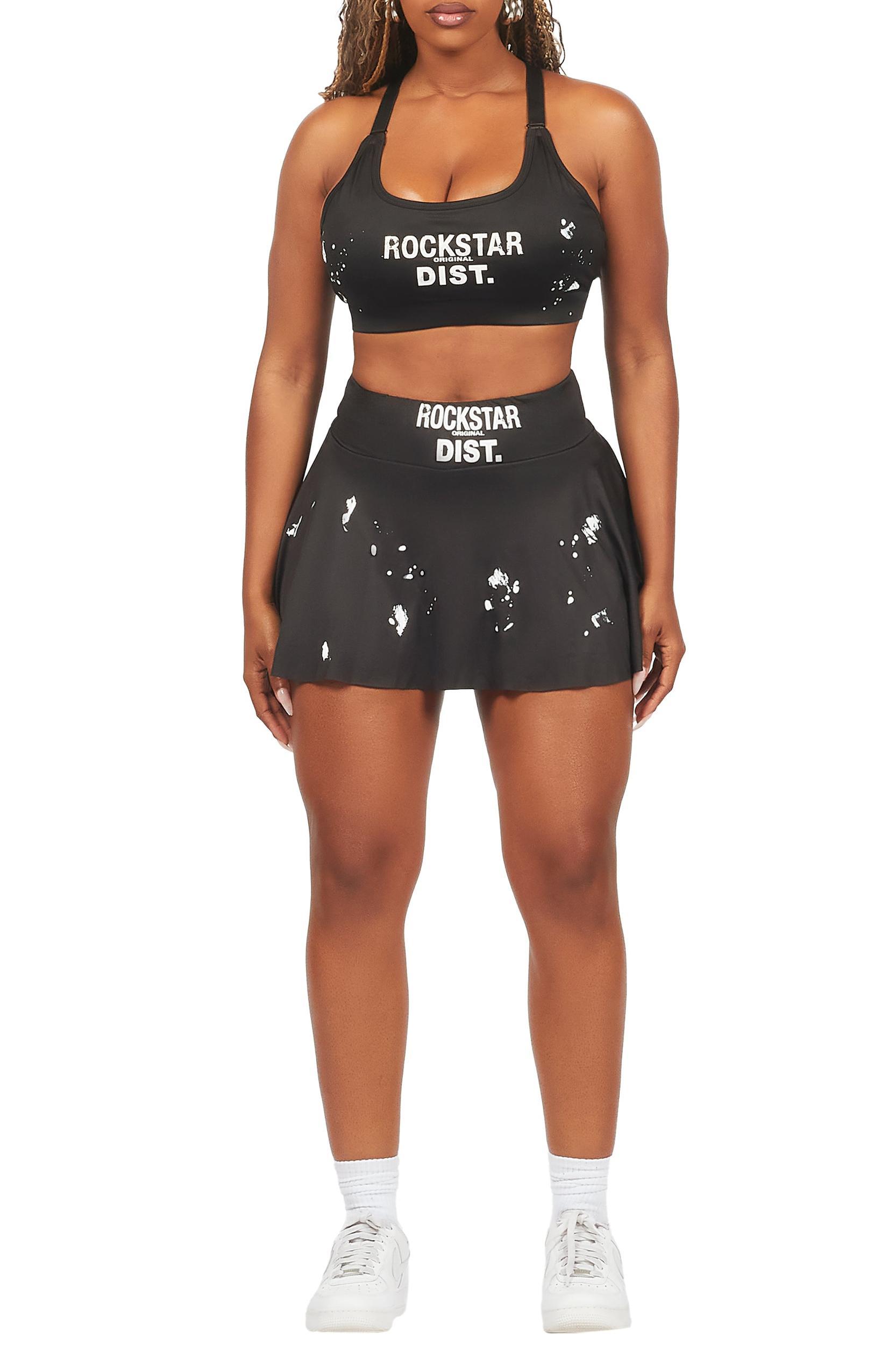 Tiffanie Black Skirt Set Female Product Image