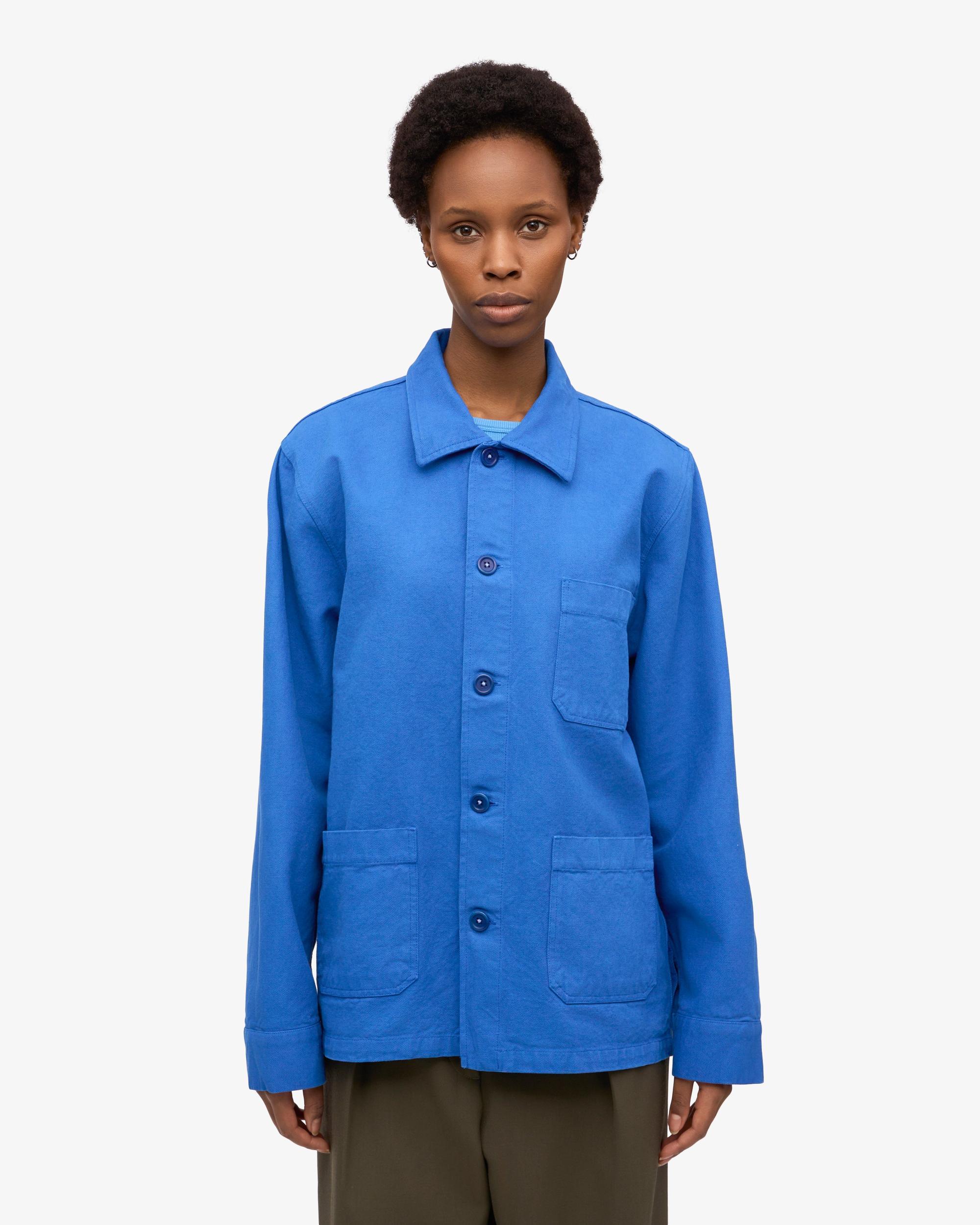 Organic Workwear Jacket - Dusty Olive Product Image