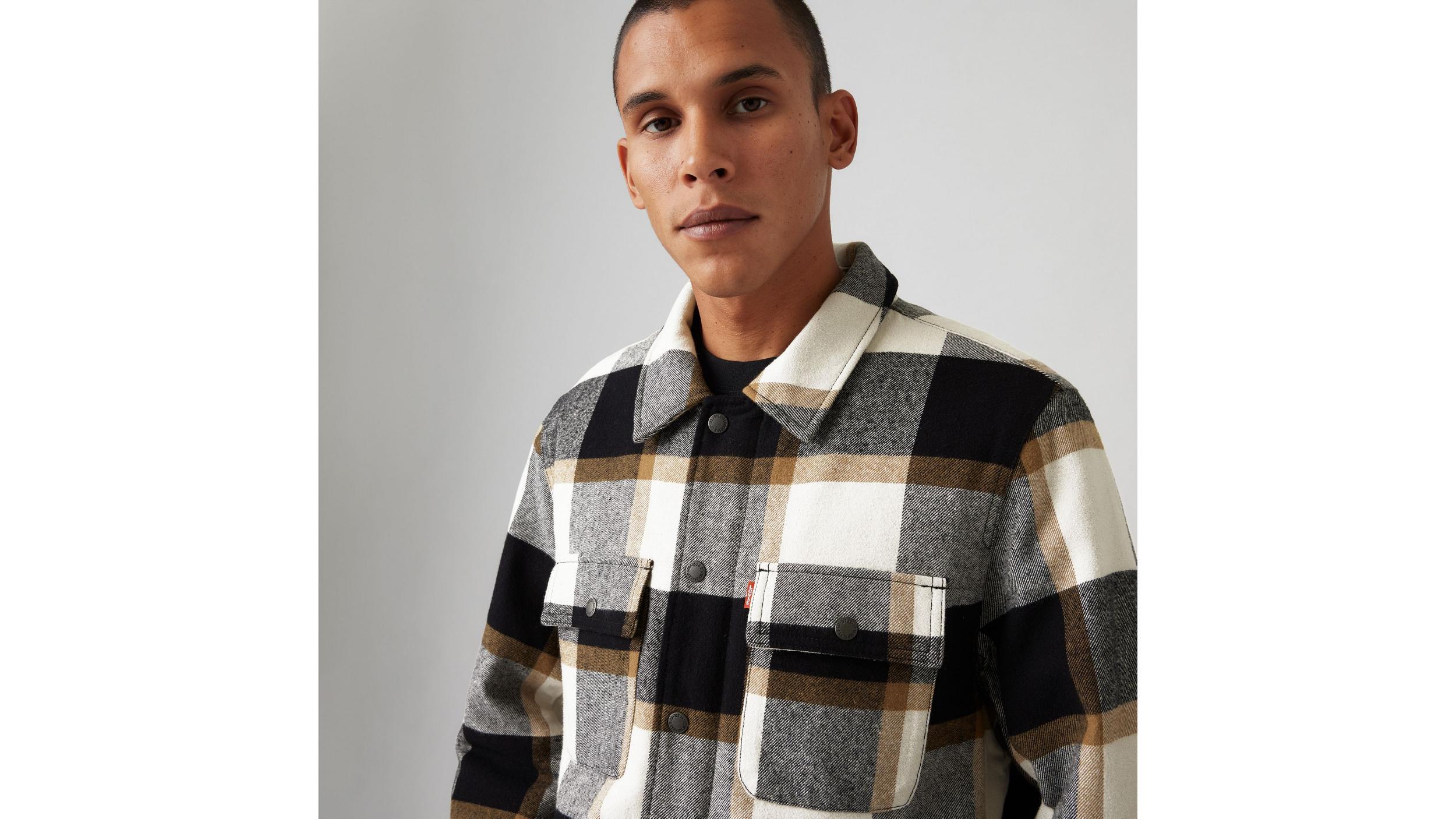 Cotton Plaid Shacket Product Image