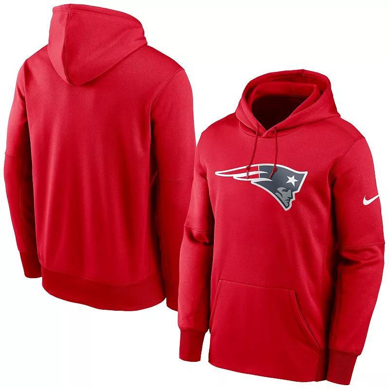 Men's Nike Red Atlanta Falcons Fan Gear Wordmark Performance Pullover Hoodie, Size: 3XL Product Image