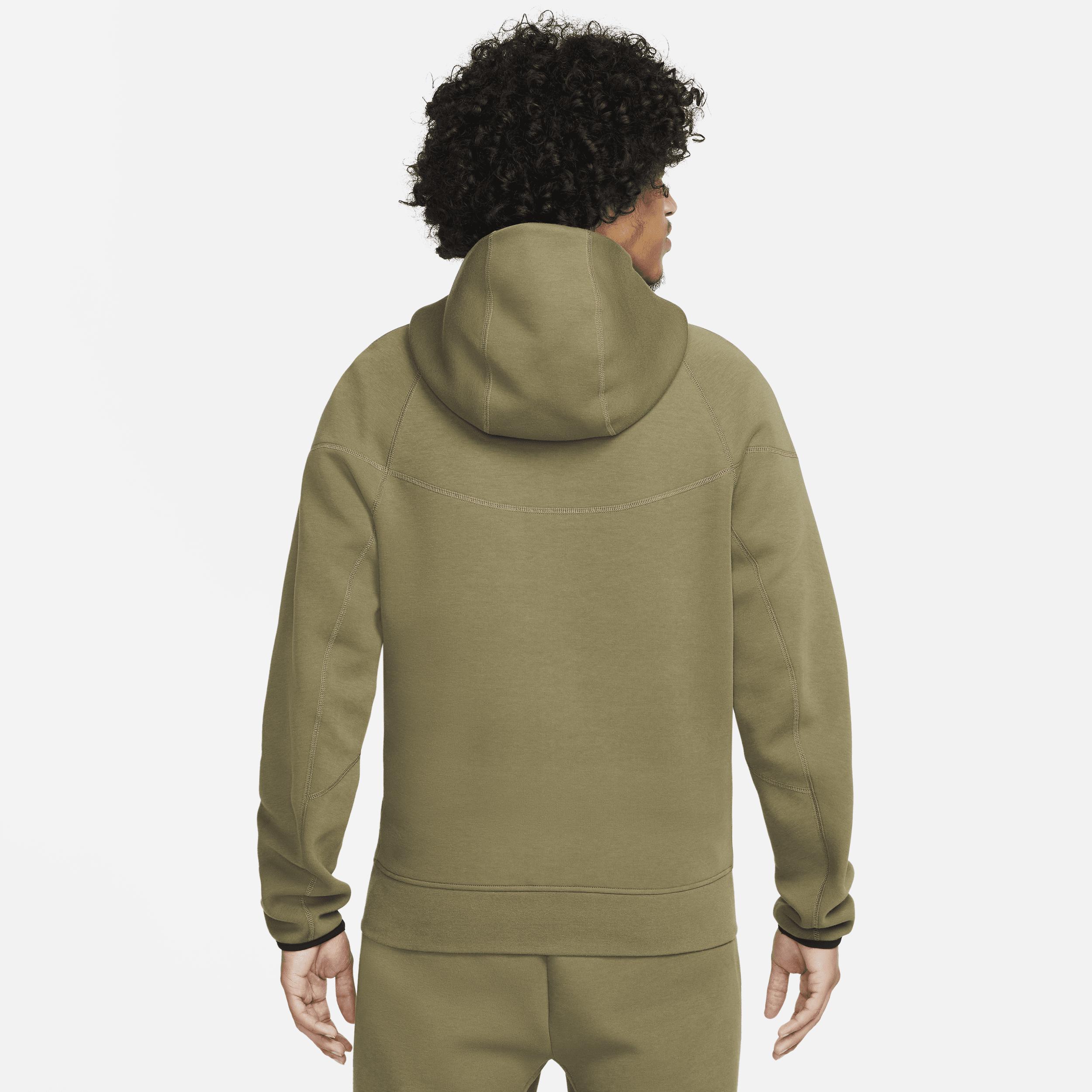 Nike Tech Fleece full zip hoodie in gray Product Image