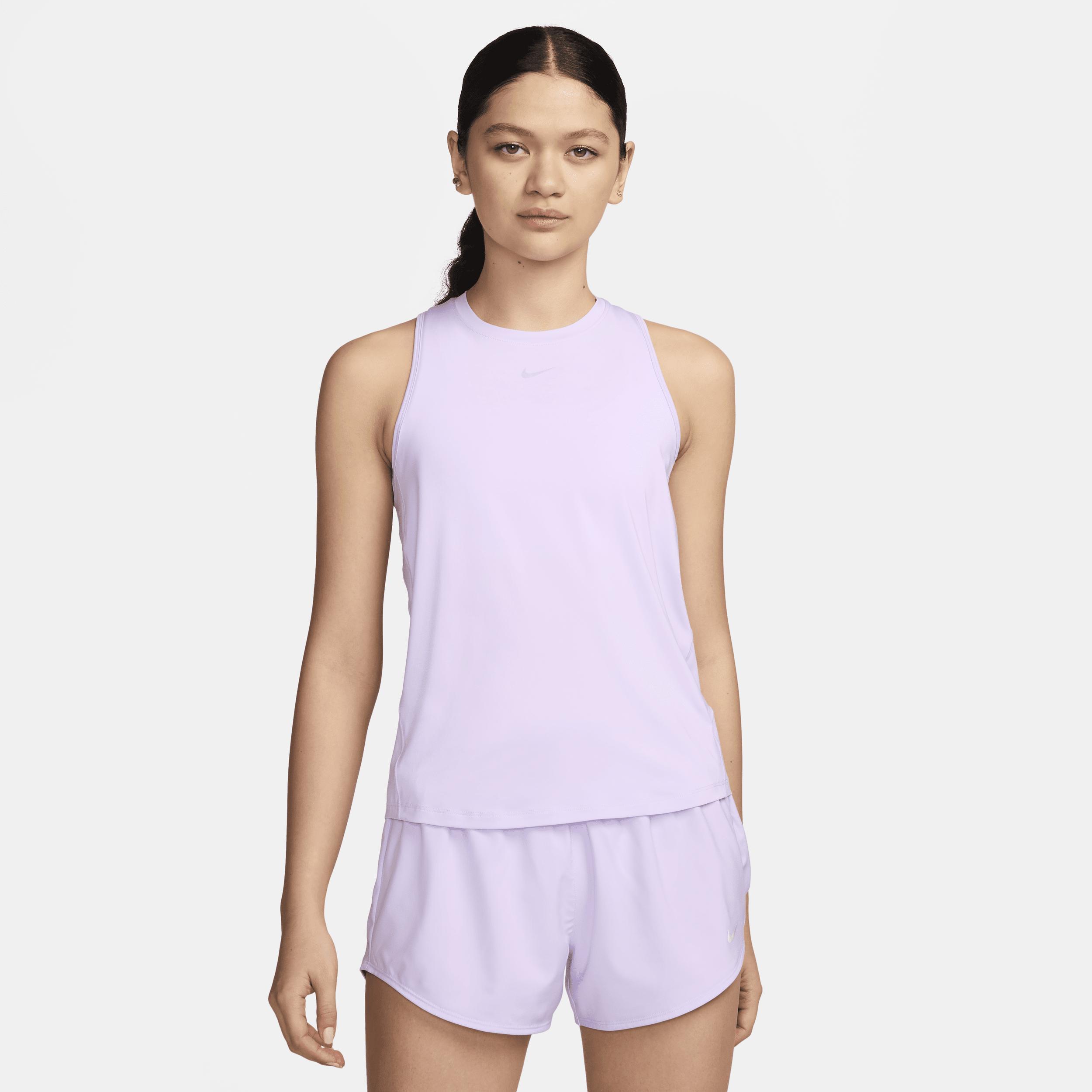 Women's Nike One Dri-FIT Classic Tank Top, Size: XXL, White Product Image