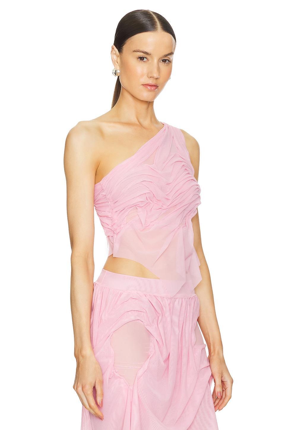 Wetlook One-shoulder Top Product Image