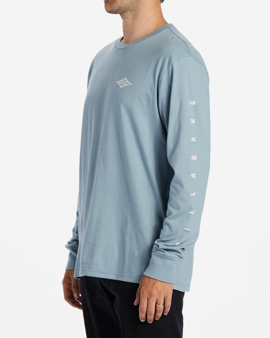 Unity Long Sleeve T-Shirt - Washed Blue Male Product Image