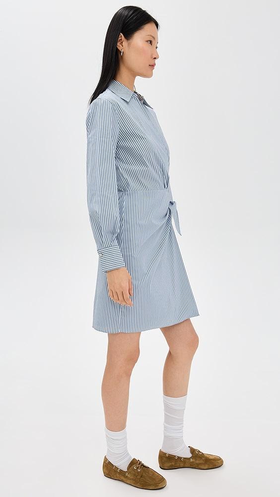 Vince Furrow Stripe Wrap Dress | Shopbop Product Image