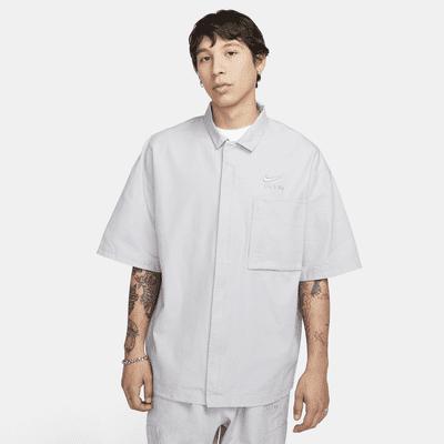 Mens Nike Sportswear Air Woven Over-Shirt Top Product Image