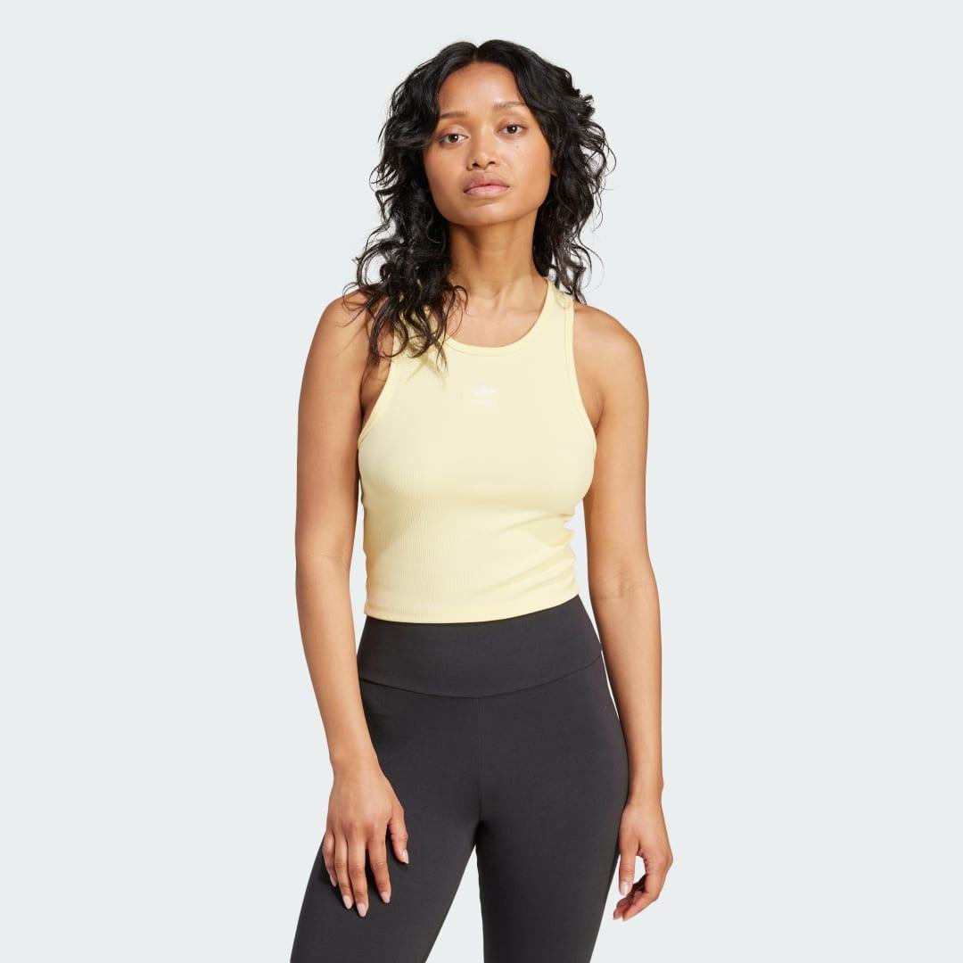 Womens adidas Originals Essentials Rib Tank Top Product Image