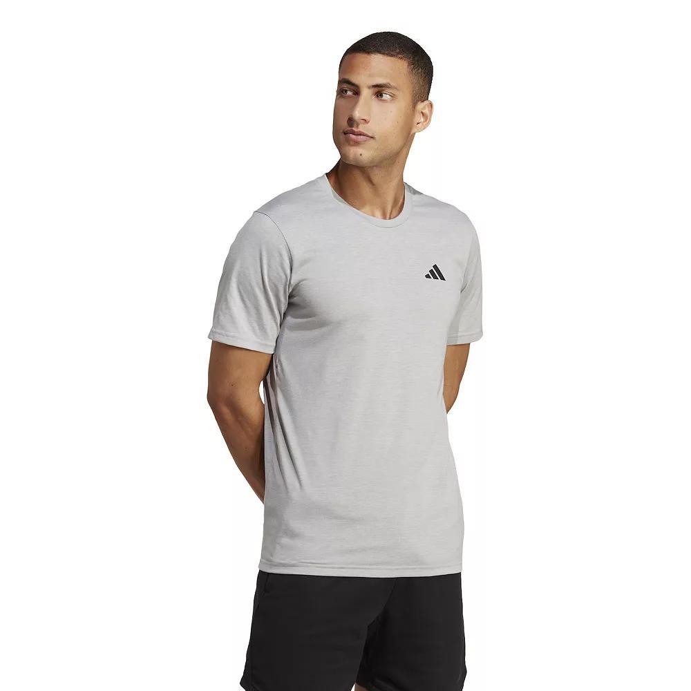 Men's adidas Train Essentials Feelready Training Tee, Size: XXL, Medium Gray Product Image
