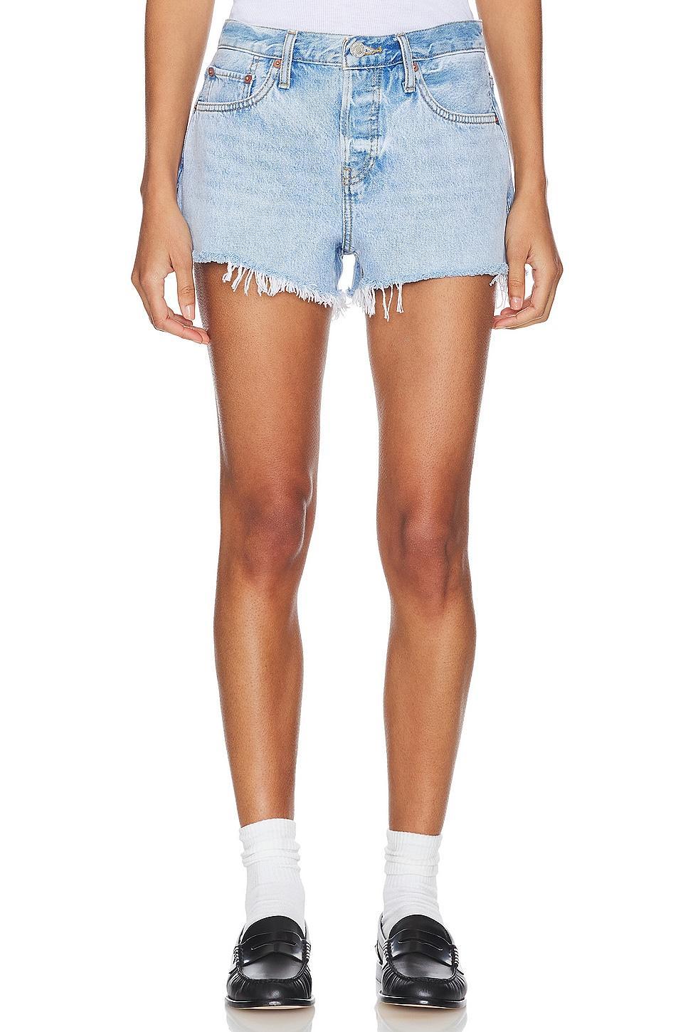 X Pam Anderson Mid Rise Relaxed Short RE/DONE Product Image