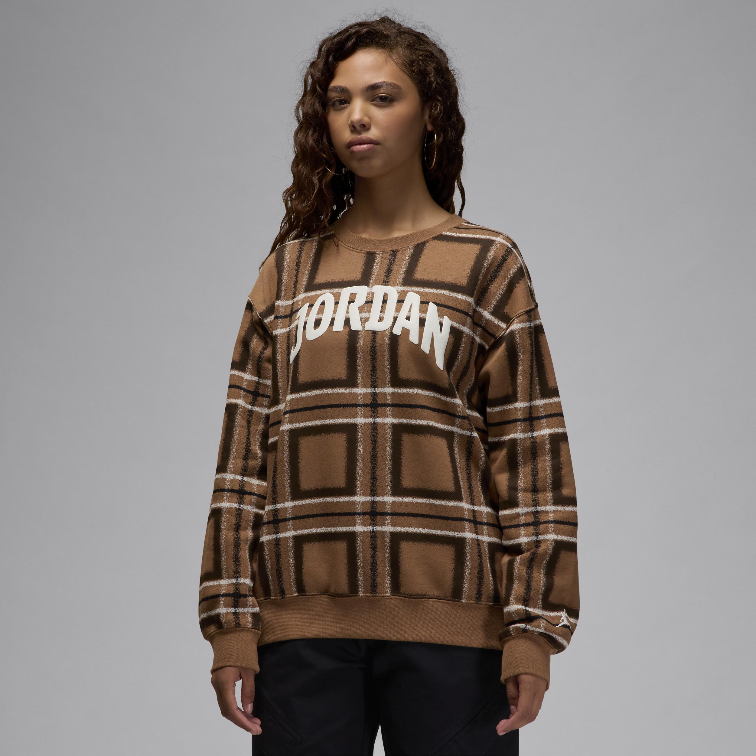 Womens Jordan Brooklyn Fleece Graphic Crew-Neck Sweatshirt Product Image