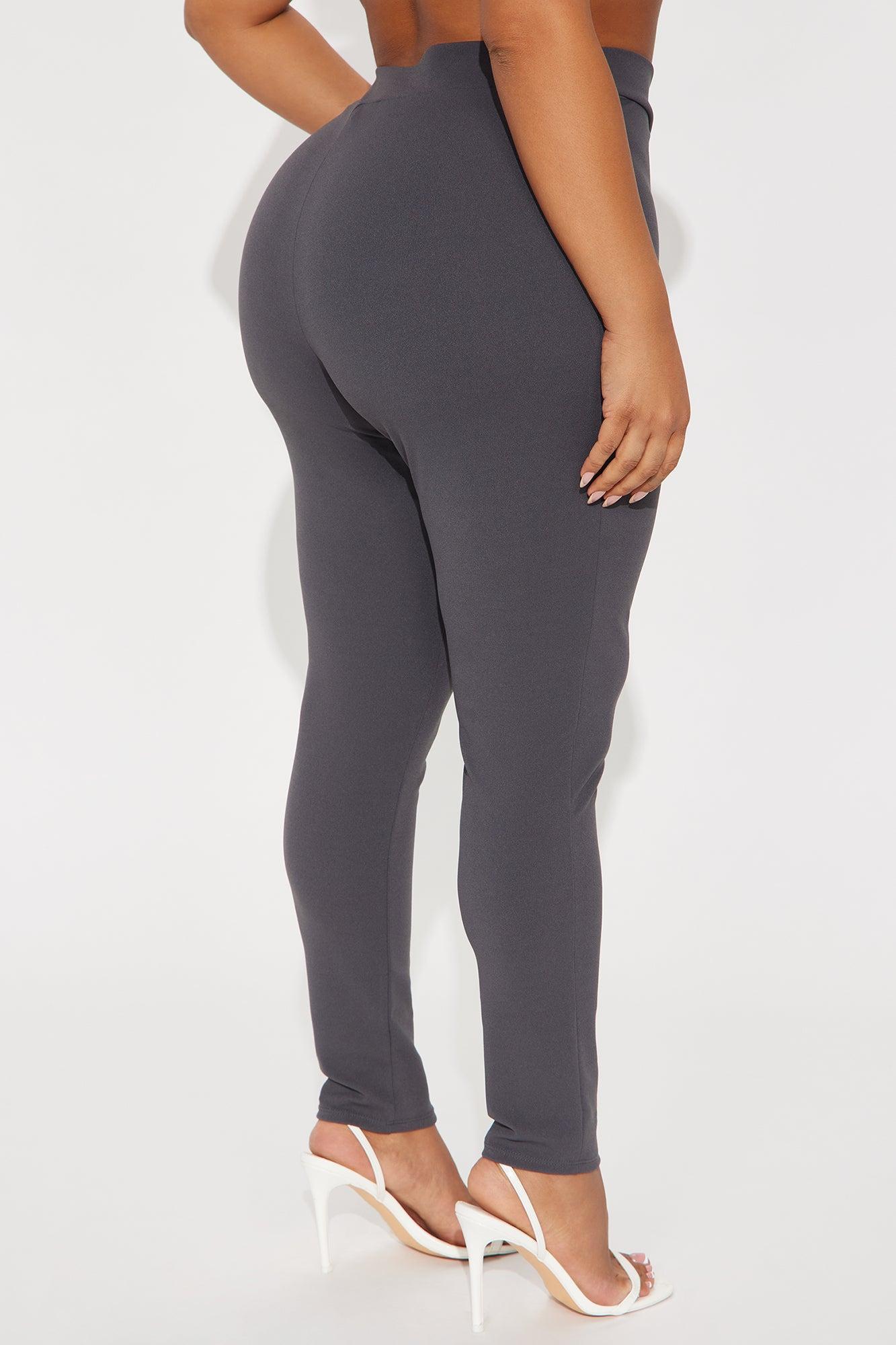 Good For You Crepe Skinny Pant - Charcoal Product Image