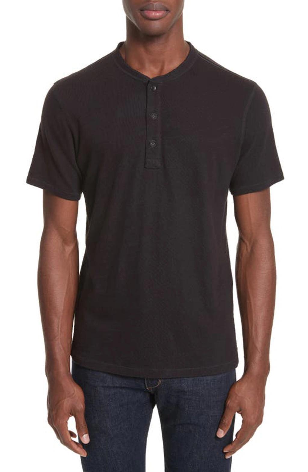 rag & bone Short Sleeve Henley Product Image