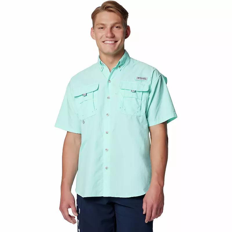 Men's Big & Tall Columbia Bahama II Shirt, Size: Large Tall, Blue Black Product Image