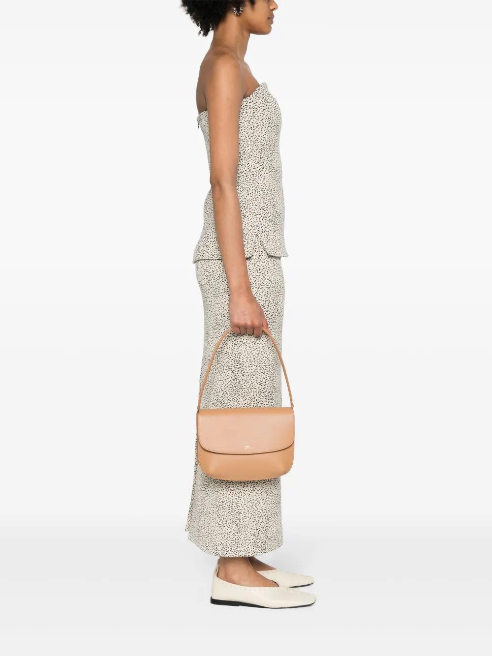 APC Sarah Mini Shoulder Bag In Nude Product Image