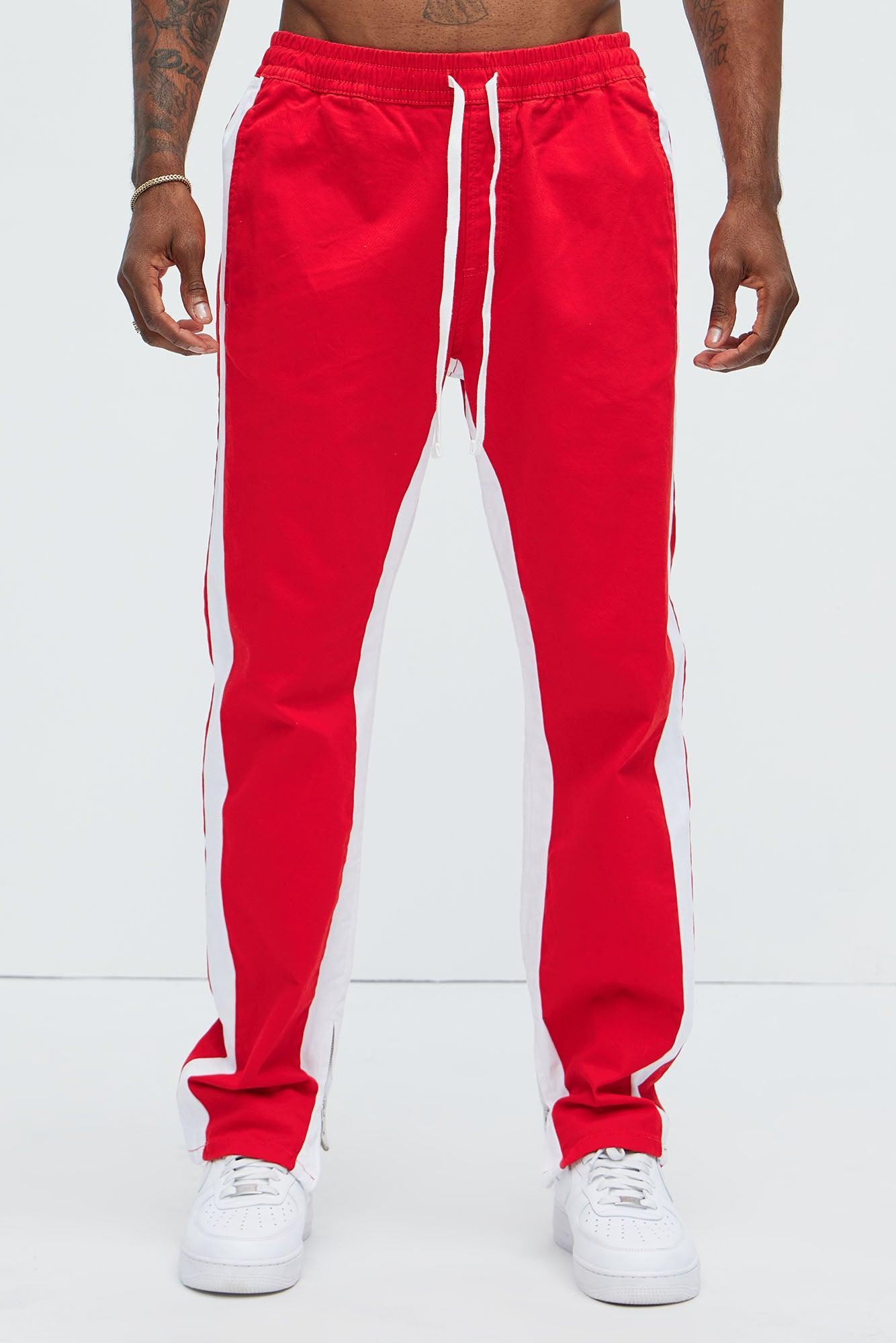 Travis Twill Joggers - Red/combo Product Image