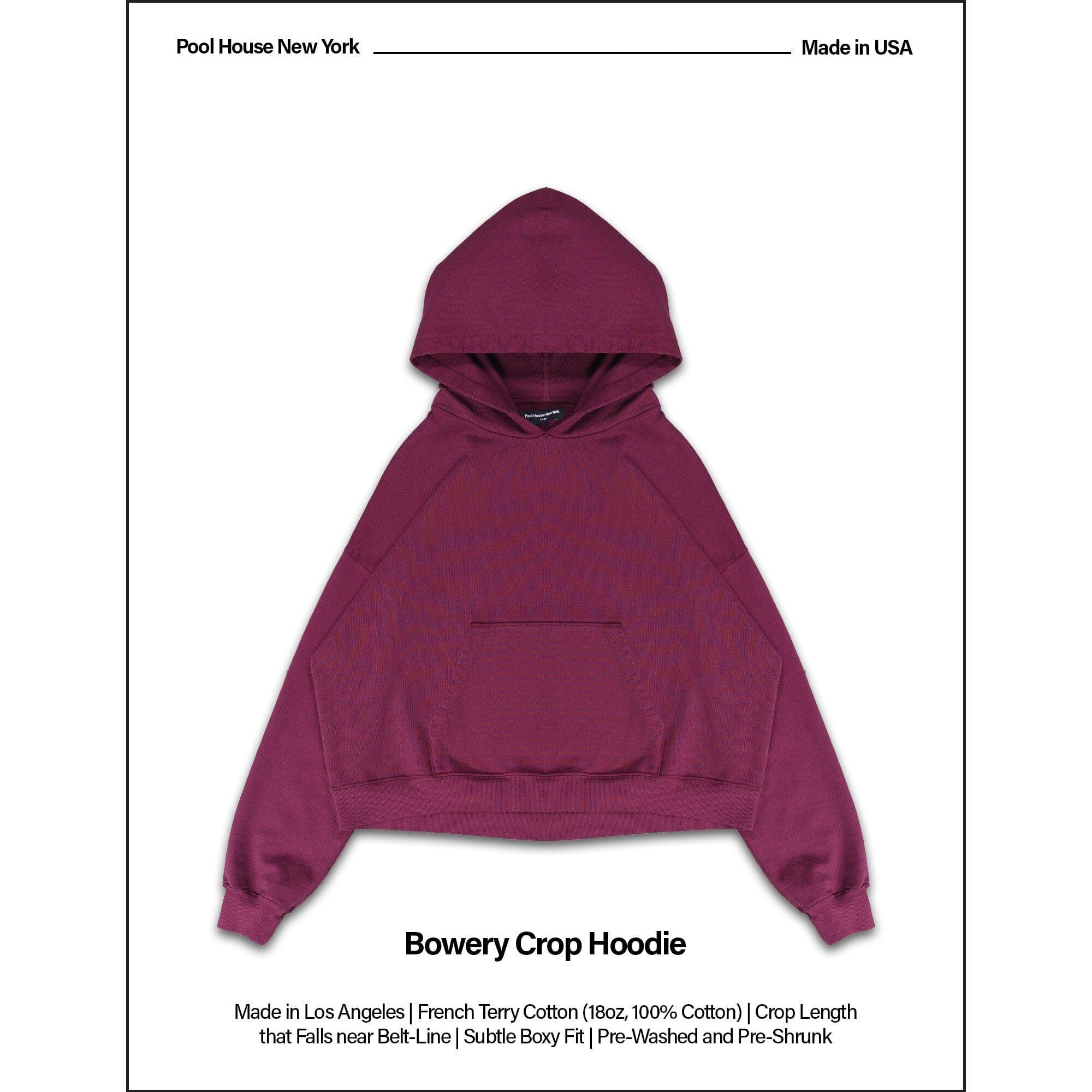 The Bowery Crop Hoodie Male Product Image