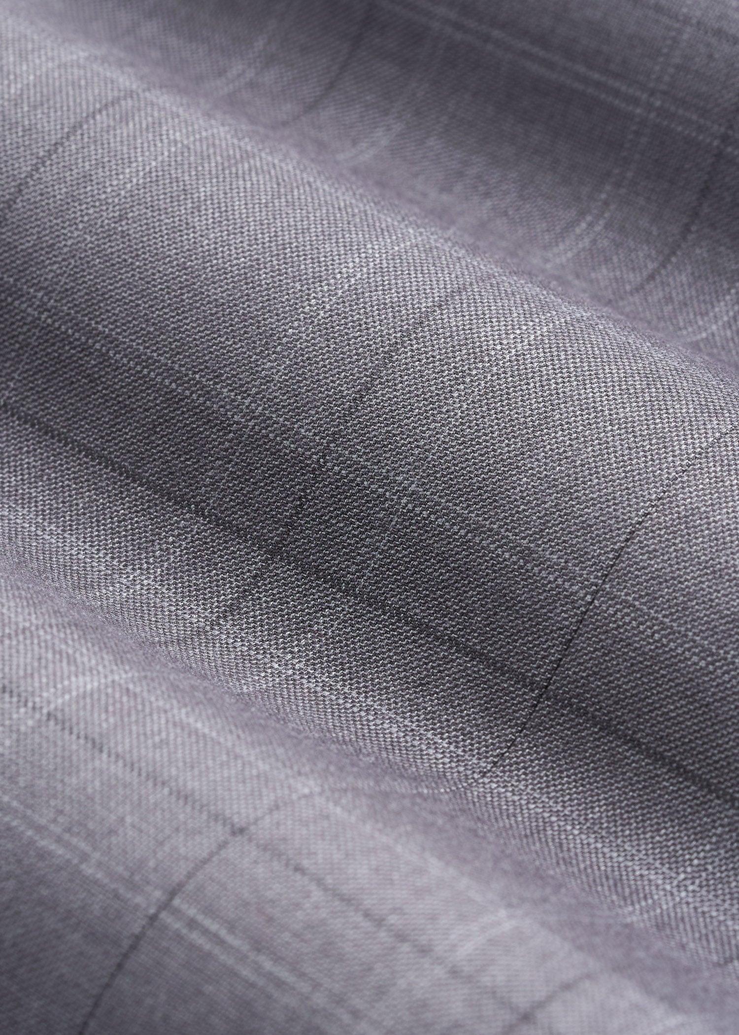 Suit Jacket for Tall Men in Light Grey Plaid Product Image