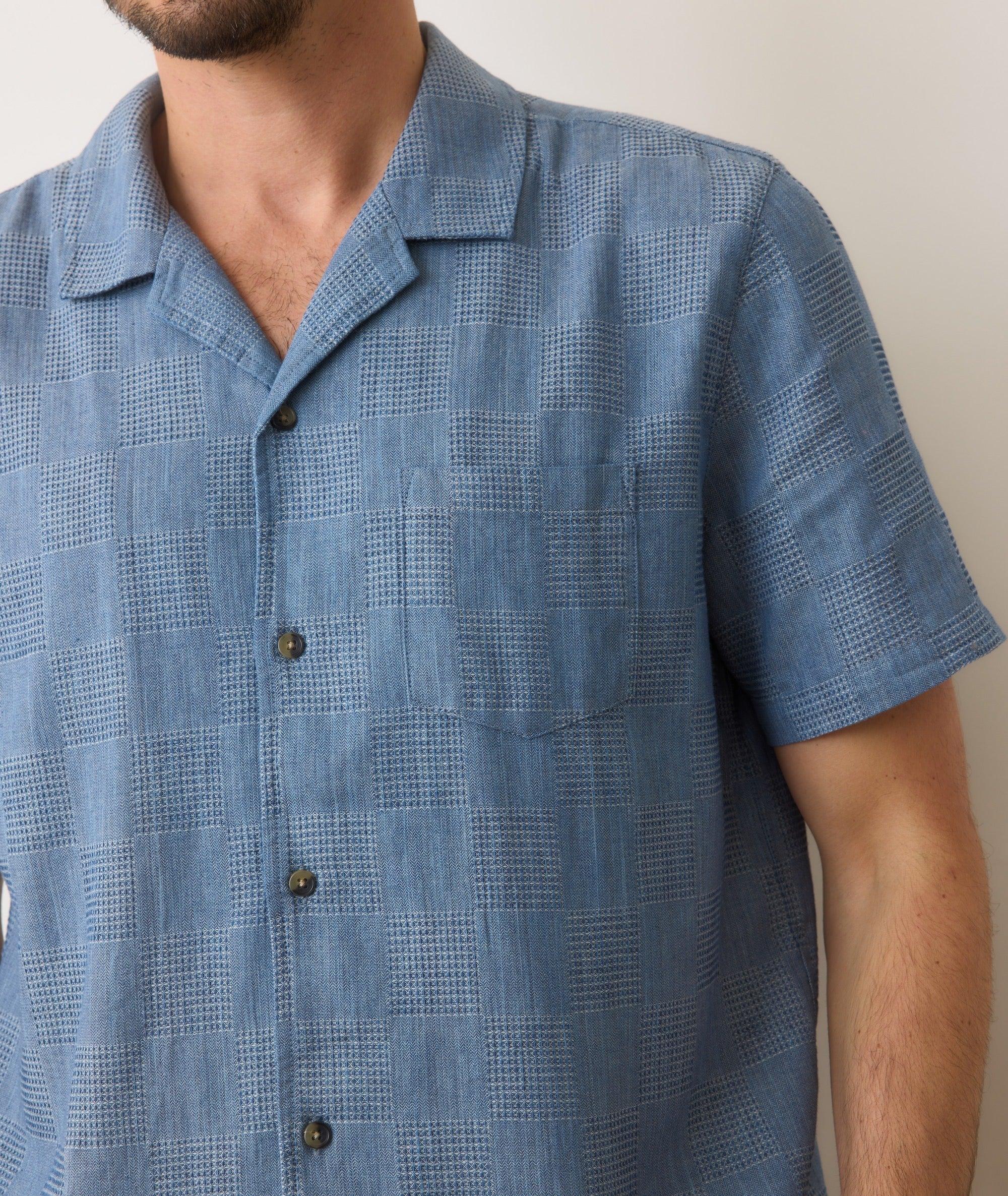 Stretch Selvage Long Sleeve Shirt Product Image