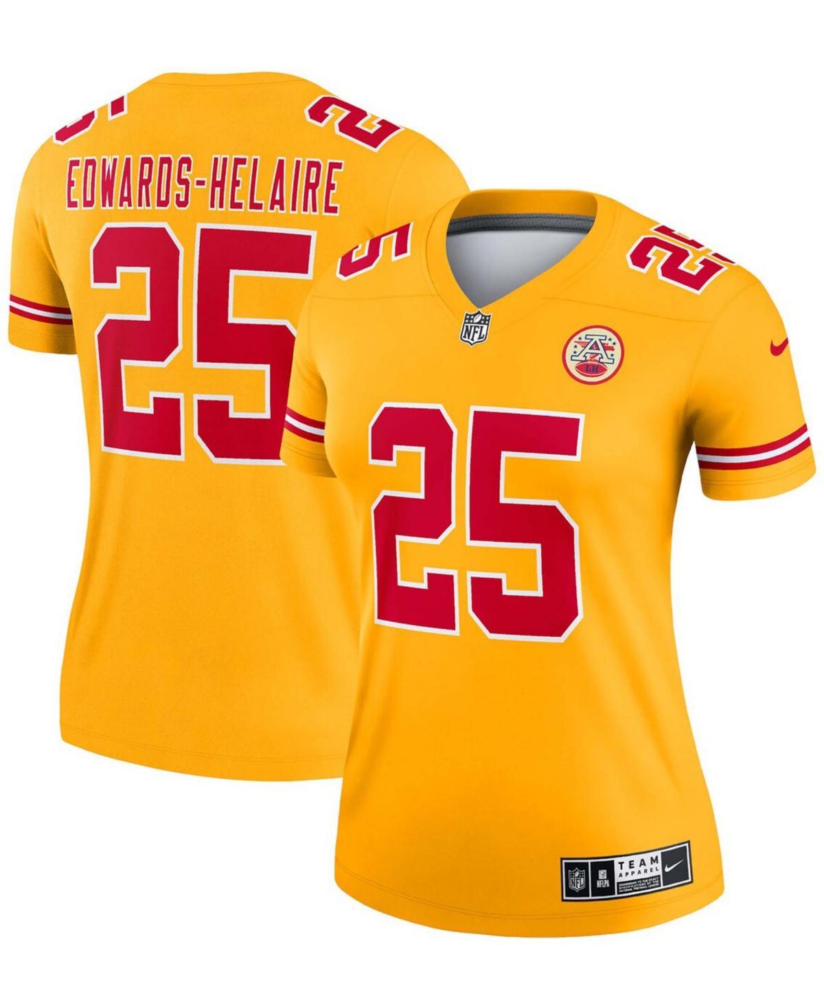 Womens Nike Clyde Edwards-Helaire Kansas City Chiefs Inverted Legend Jersey Product Image
