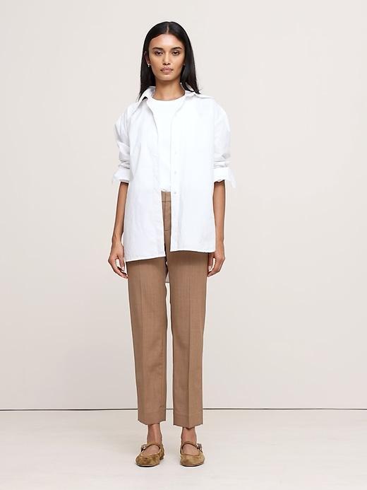 Siena Slim Italian Wool Ankle Pant Product Image