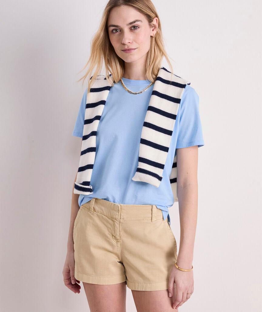 Pima Cotton Crewneck Tee Product Image