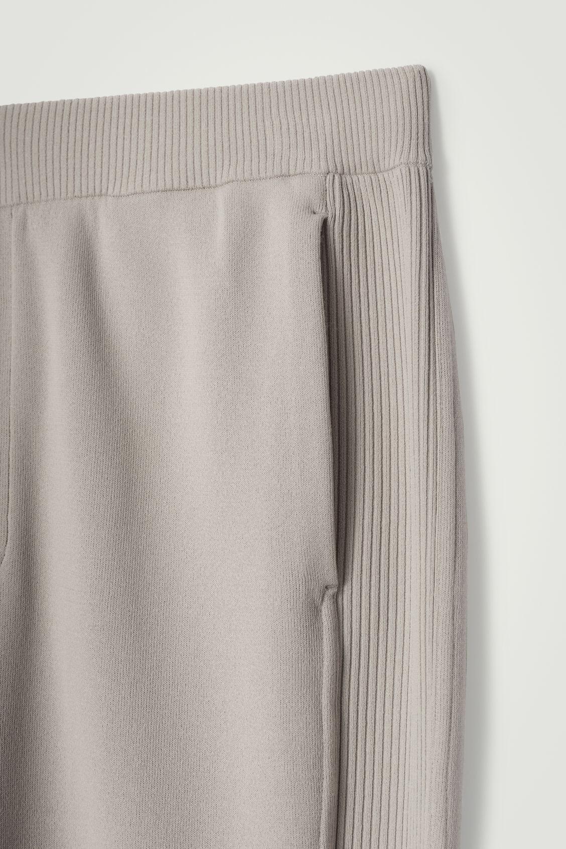 DOUBLE-FACED TRACK PANTS Product Image