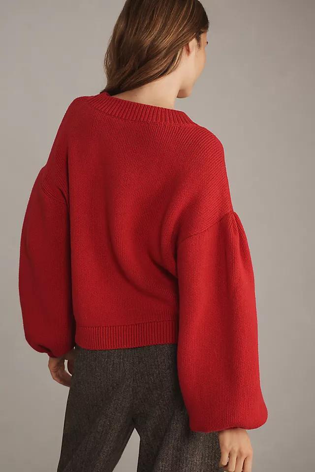Maeve Graphic City Sweater Product Image