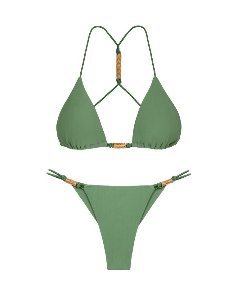 Matte Stacy T Back Tri Top - Harbor Product Image