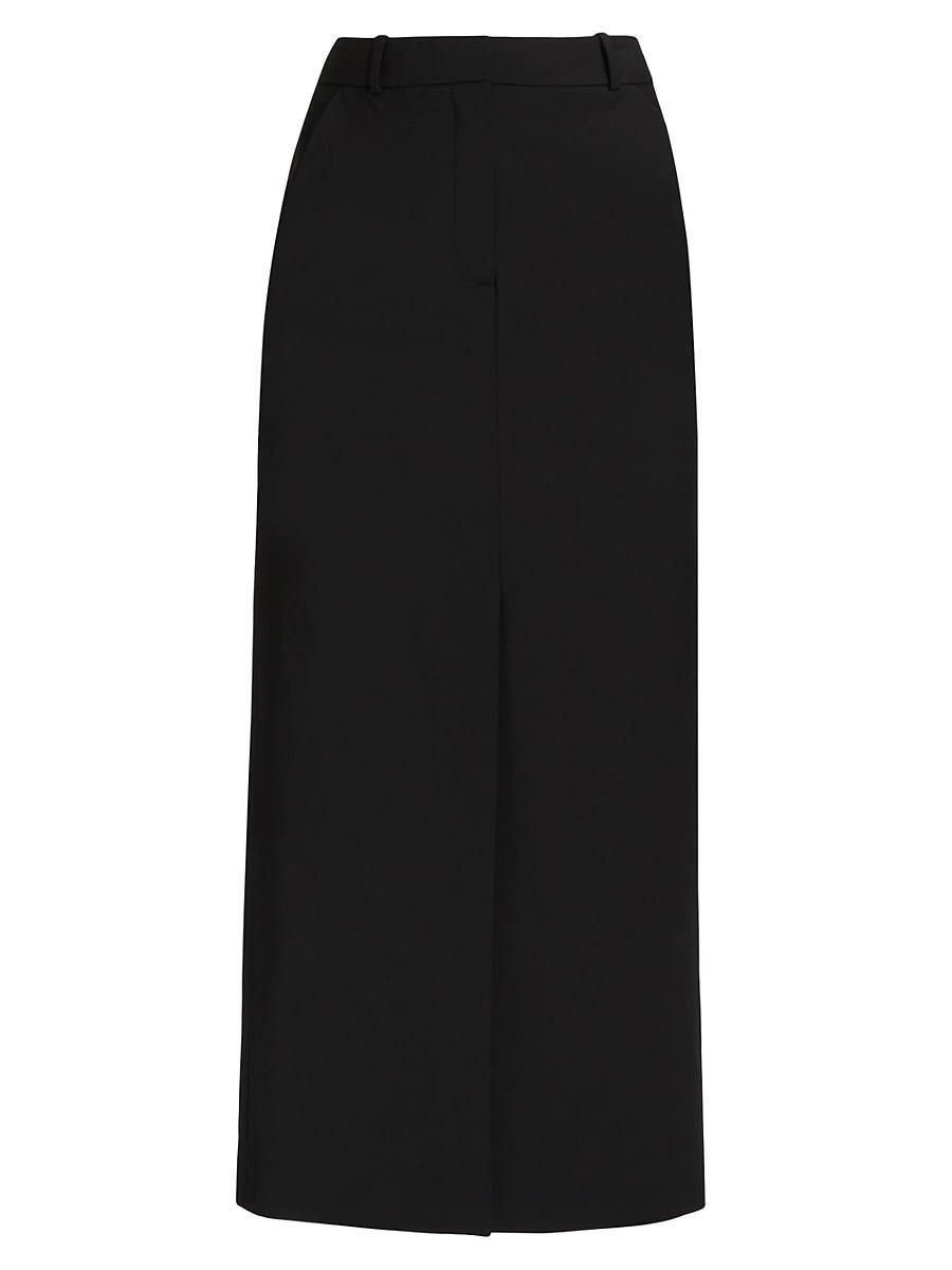 Womens Maxine Wool-Blend Maxi Skirt Product Image