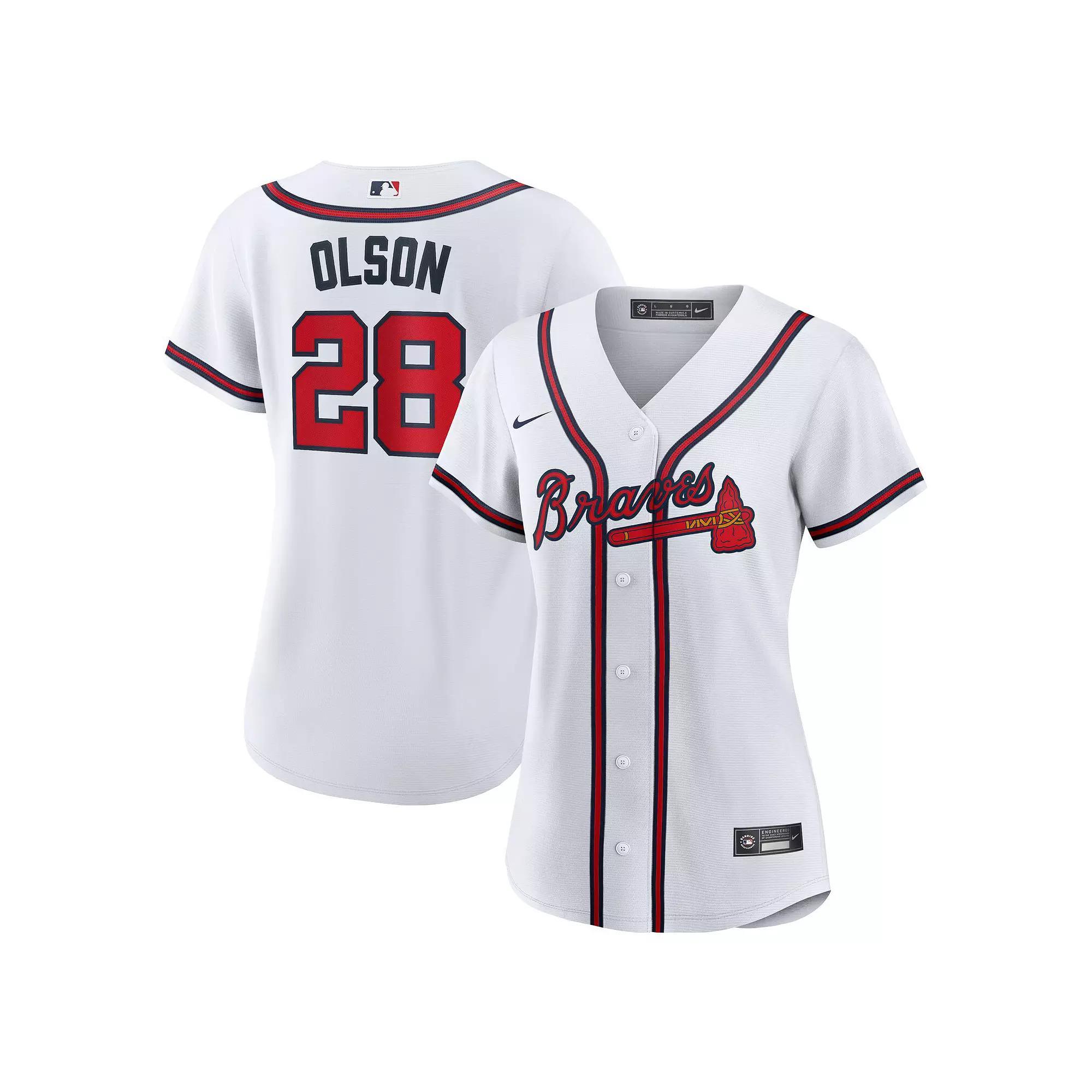 Womens Nike Matt Olson Atlanta Braves Home Replica Player Jersey Product Image