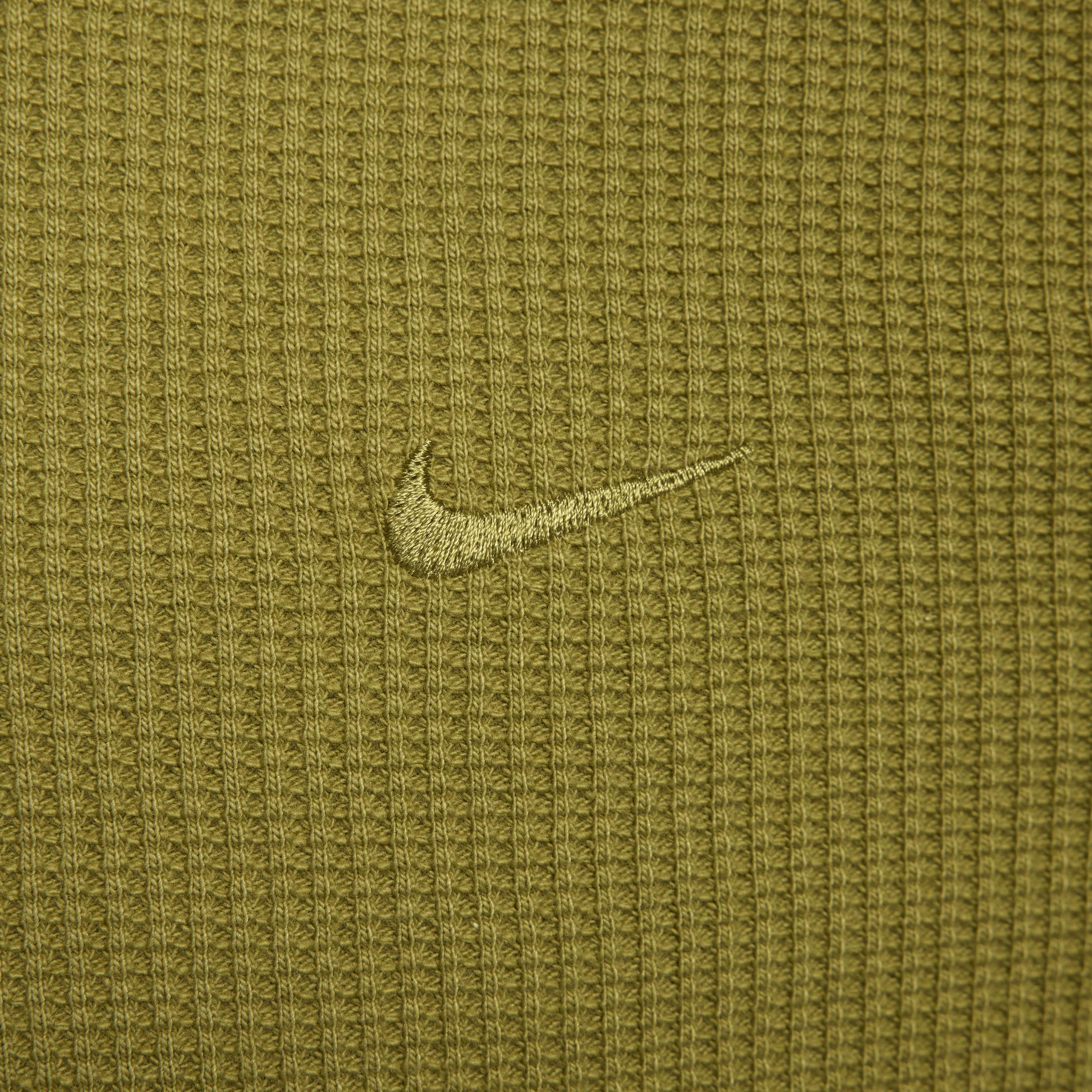 Nike Life Men's Long-Sleeve Heavyweight Waffle Top Product Image