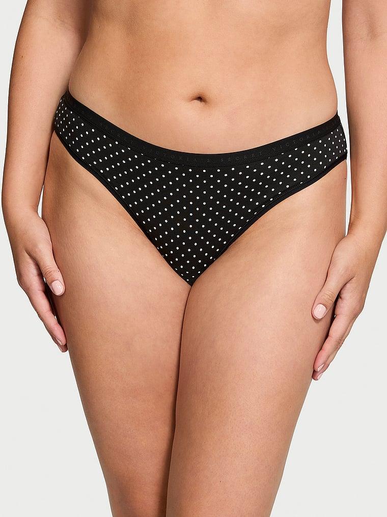 Seamless Lace-Trim Bikini Panty Product Image