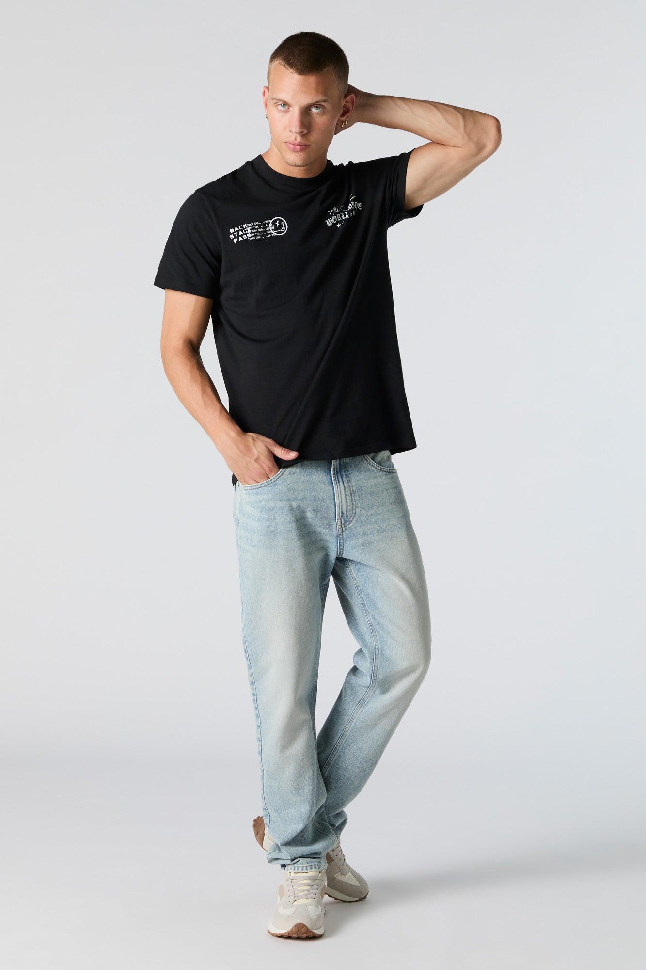 Worldwide Tour Graphic T-Shirt Male Product Image