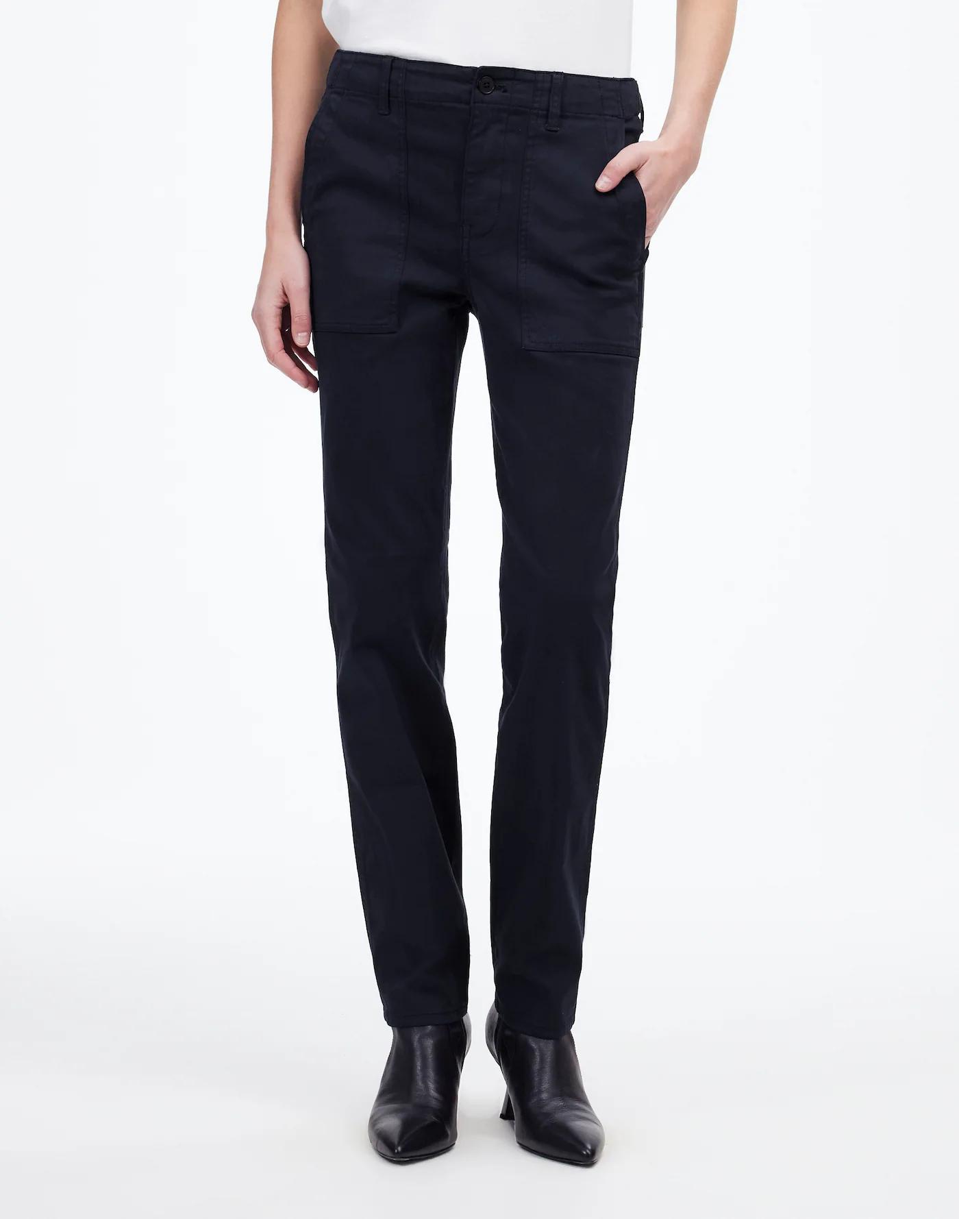 The Slim Straight Utility Pant in Garment Dye Product Image