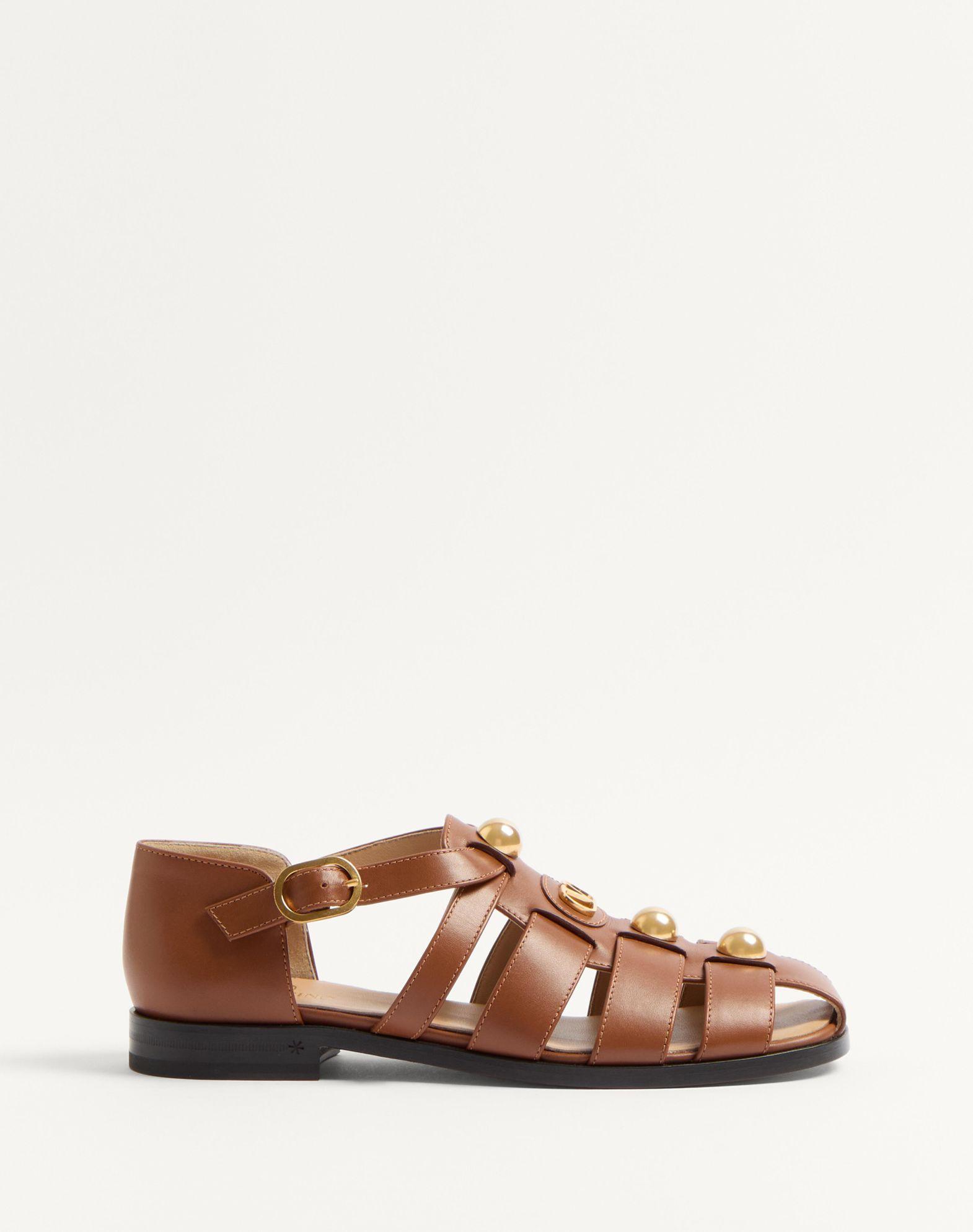 Vlogo Signature Calfskin Fisherman Sandal 20Mm Product Image