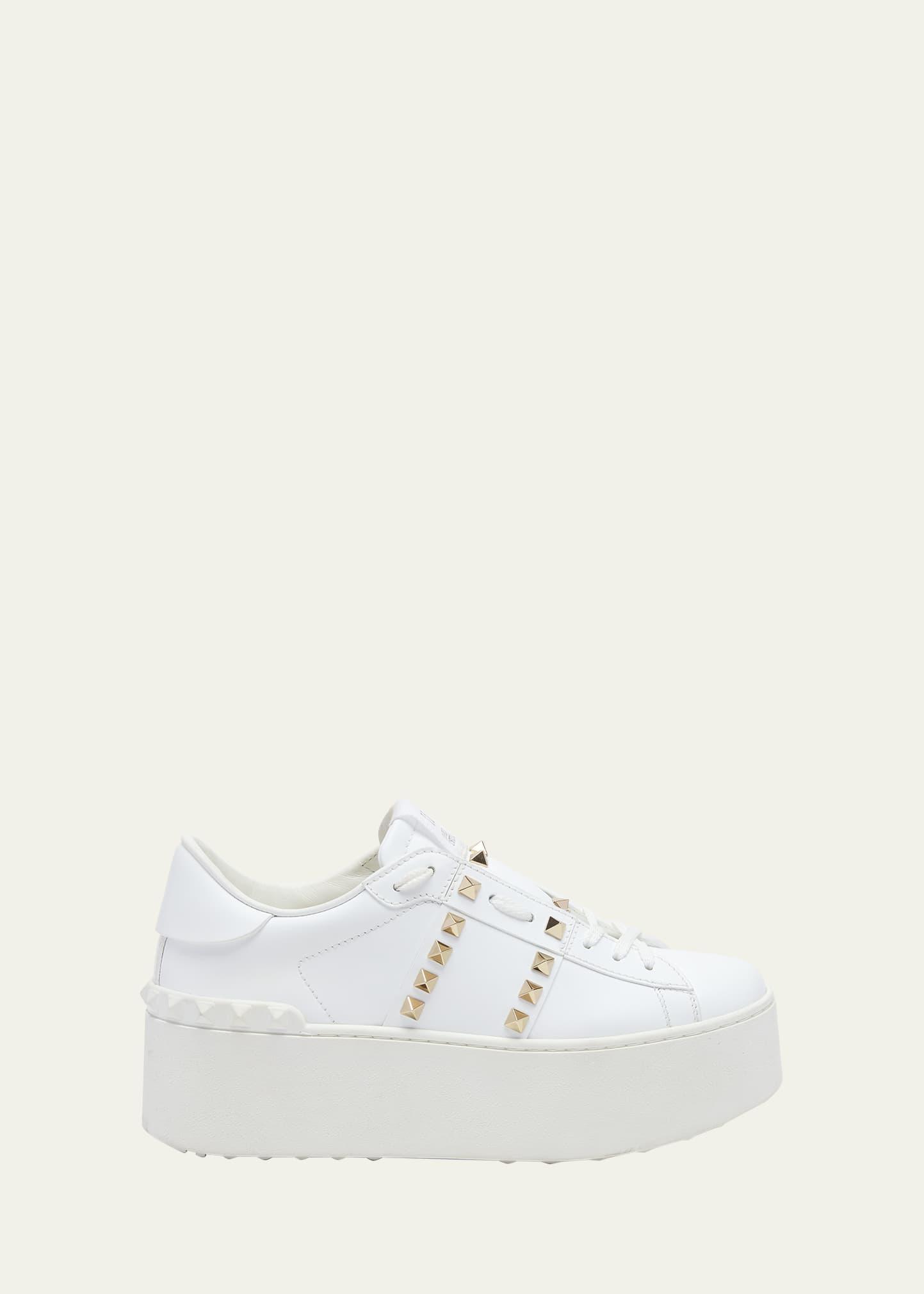 Valentino Garavani Womens Rockstud Untitled Low Top Platform Sneakers Product Image