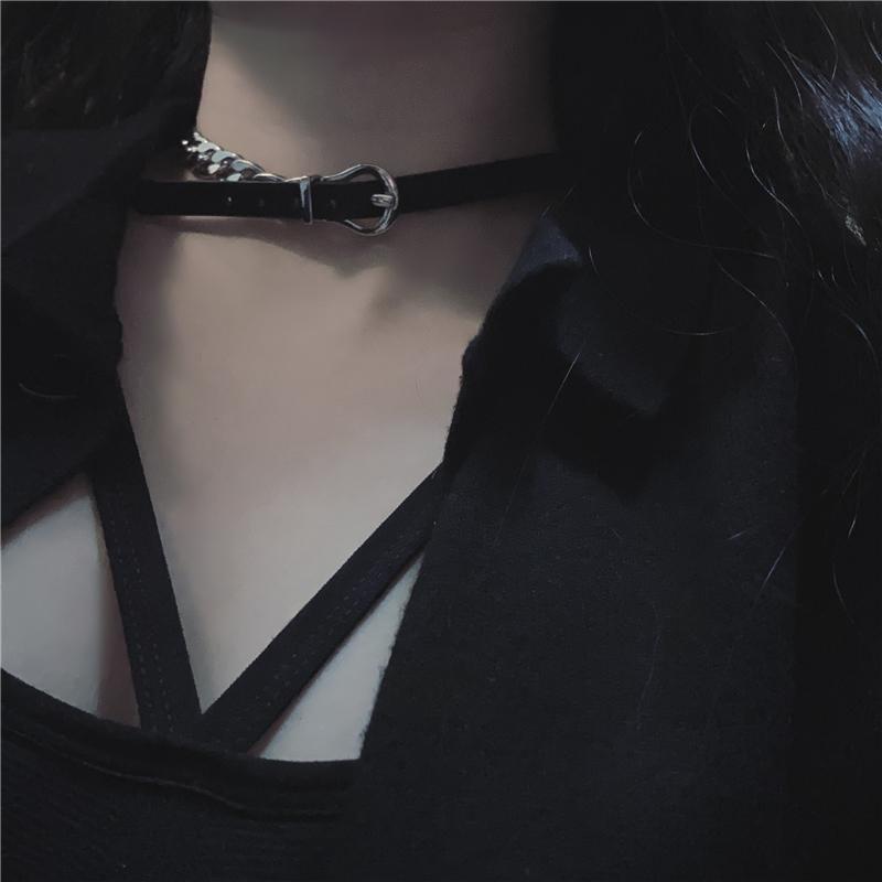 Chained Buckle Choker Product Image