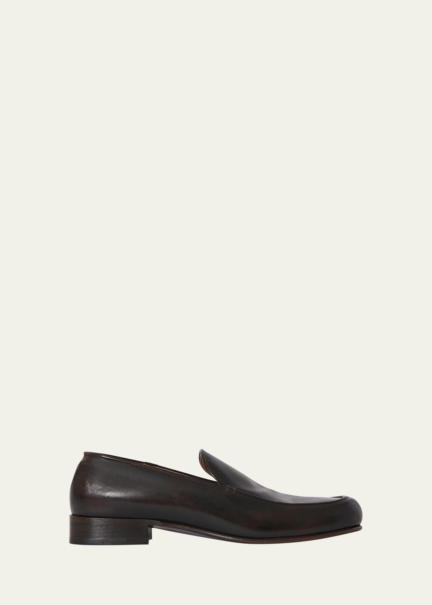 Mens Randy Leather Penny Loafers Product Image