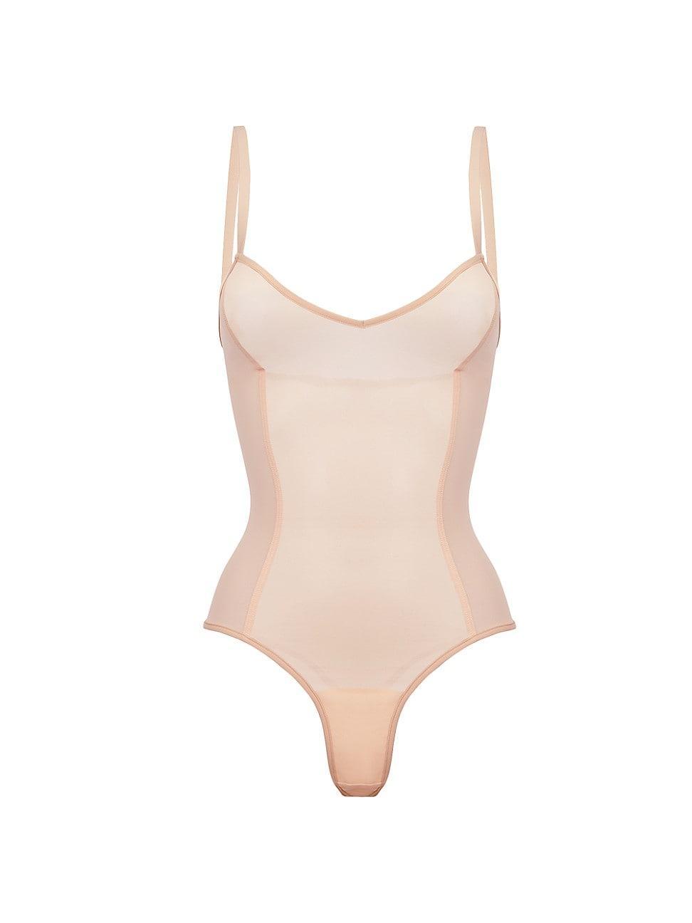 Item m6 All Mesh Shape Thong Bodysuit Product Image