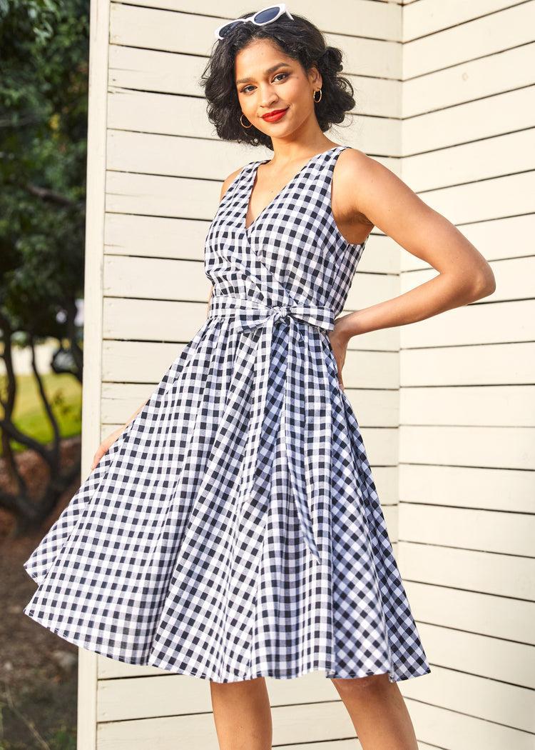 Instant Energy Faux-Wrap Dress Product Image