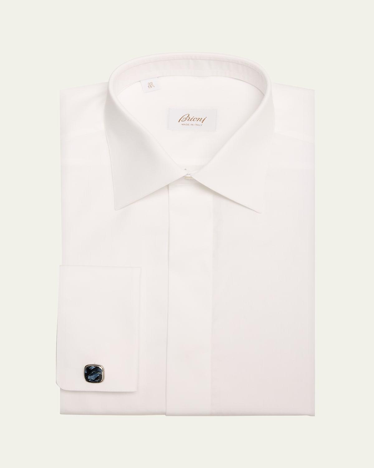 Mens Cotton Poplin French-Cuff Dress Shirt Product Image