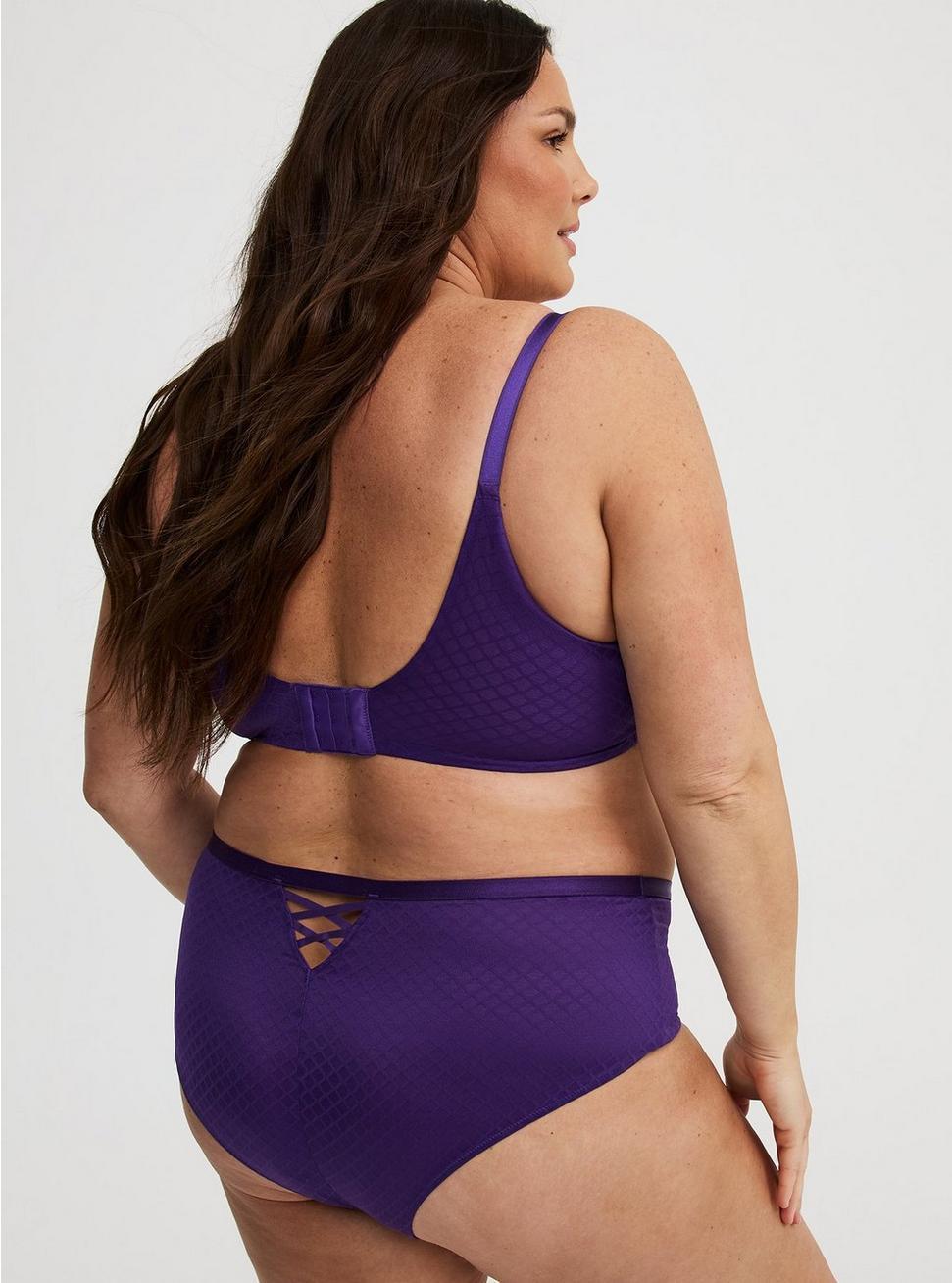 Mid-Rise Fishnet Cheeky XO Panty Product Image