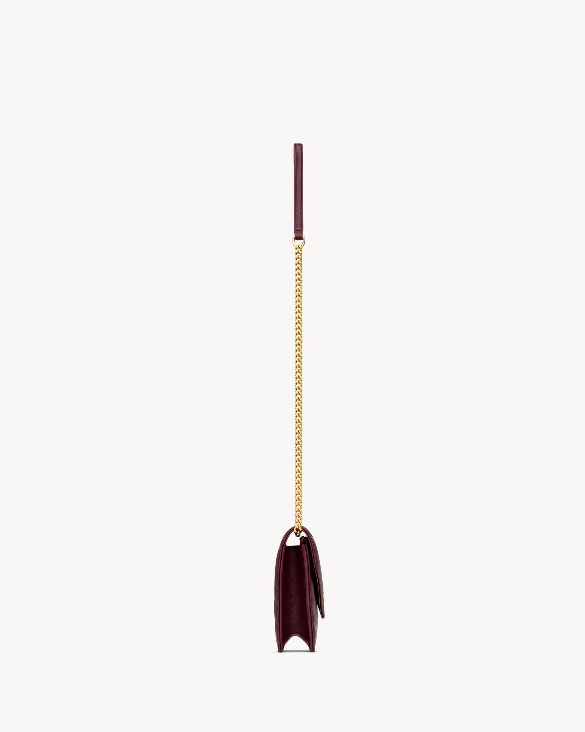 CASSANDRE ENVELOPE CHAIN WALLET IN LAMBSKIN Product Image